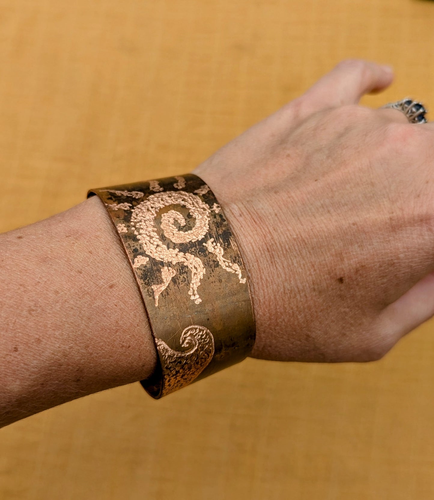 Copper Sun Cuff